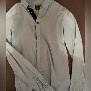 Zara men’s dress shirt button down